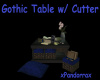 Gothic Table w/ Clutter