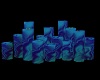 Animated Blue Candles