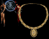 (MSis)Gold Oval Necklace