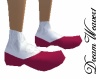 Cranberry Surgical Shoe