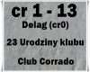 Club Corrado -23Urodziny