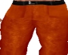 elegant orange pants