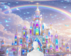 Fantastic castle bg