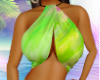 Miami Vibes Green Top
