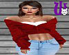 Harvest Sweater F red