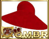 QMBR Hat Fascinator Red2
