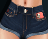 RL- shorts jeans+phone