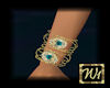 Turq, Rose bracelet - L