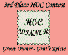 HOC Prize Sticker - 3rd