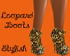 Leopard Boots Stylish