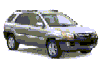 Rotating Kia Sportage