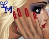 !LM Blood Red Nail Daint
