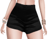 [SO] Black Silk Shorts