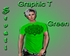 Graphic T Green