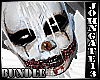 White Evil Clown M BNDL