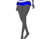 *Blue2 Mini Skirt +Belt