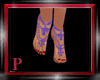 (P) Purple Foot Jewels