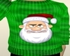 Santa Green Sweater M