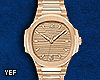 NAUTILUS GOLD WATCH lll