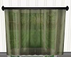 Animated green Curtain