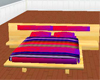 Oak bed multi color