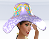 Butterfly Hat Purple
