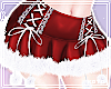 琴.Fwuffy skirt red