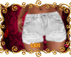 L| White Denim Short XL