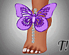 T! Butterfly Feet Purple