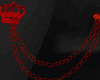 Crown Suit Badge Red