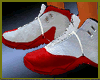 Red White Jordans