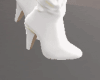 White Slouch Boots