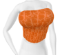 Orange tube top