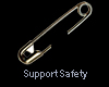 Support Safety Pin