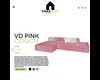 VD Pink Couch