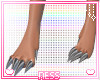 Feet Claws Silver M