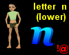 !@ Letter n (lower)