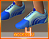 ! Aqua Blue Sneakers