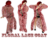 floral lace coat