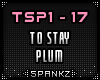To Stay - Plum - TSP