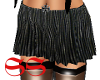 QDH Black Pleated skirt