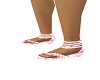 pink hearts sandals