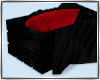 Red Black Pillow Basket
