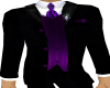 B,F Black & Purple Suit