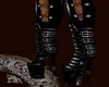 dark pvc boots *black*