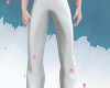 ☑ White pants