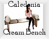 Caledonia Cream Bench