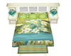 Caribbean bed w/poses