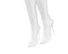 white stiletto heels