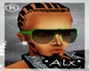 [Alx]Glasse Green Black
